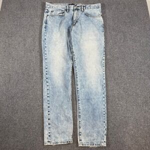 Gap Jeans Mens 34x32 Blue Athletic Slim Fit Light‎ Wash Denim